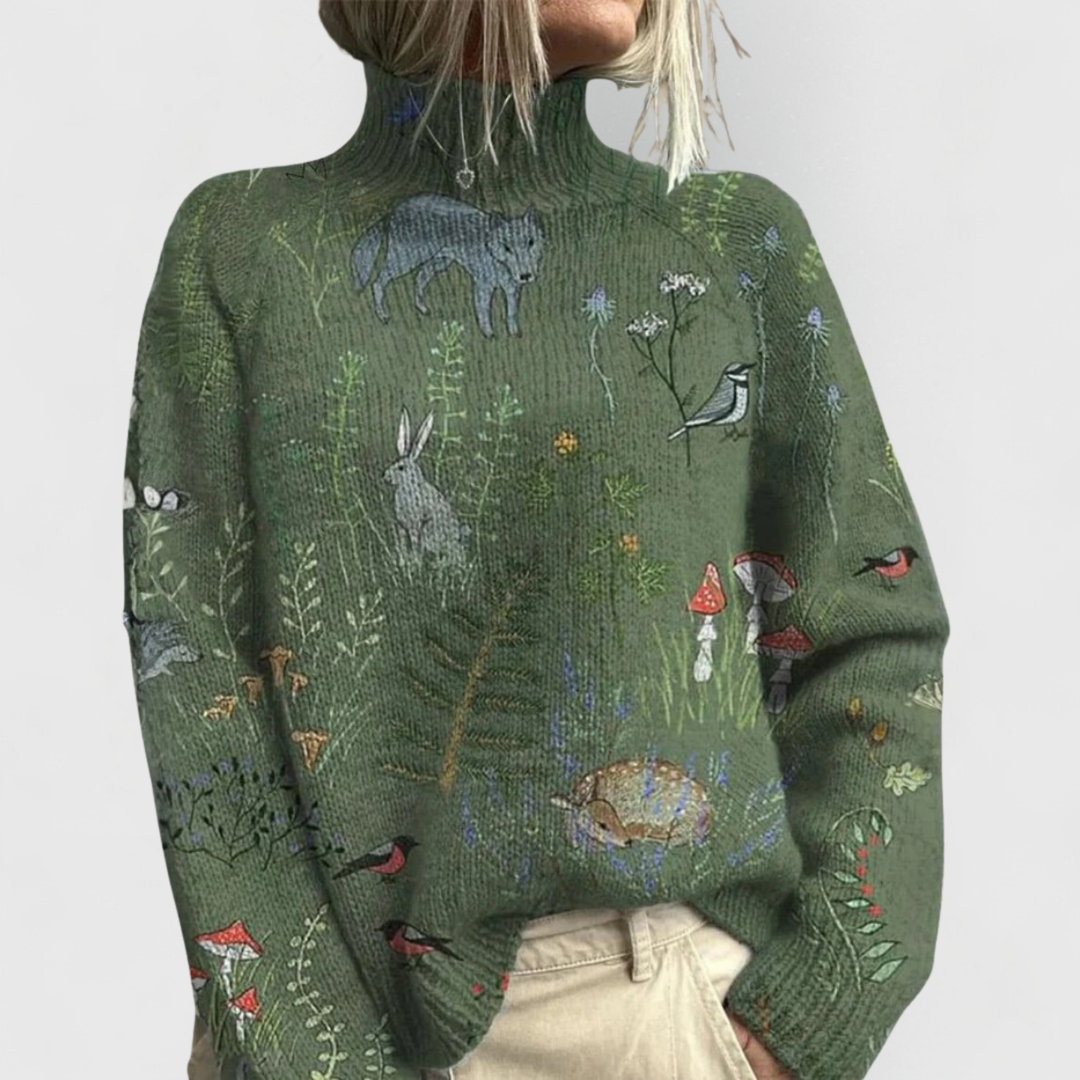 Centenia | Elegant Turtleneck Sweater 0