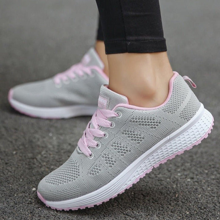 Sarah | Sneakers ortopediche con lacci, alla moda e traspiranti