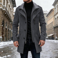 Alexander | Trench doppiopetto raffinato da uomo
