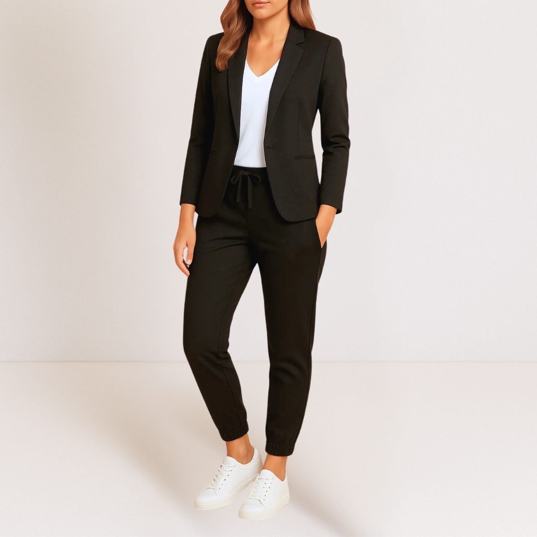 Seraphina | Ensemble deux pièces blazer et jogger pour femme
