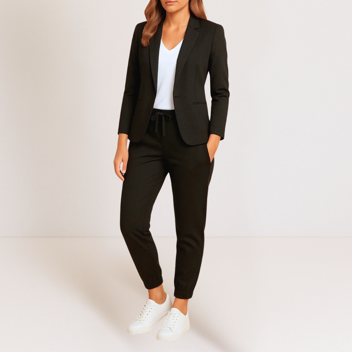 Seraphina | Ensemble deux pièces blazer et jogger pour femme
