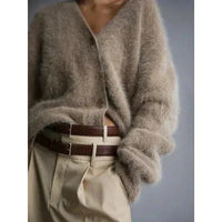 Emily | Cardigan in maglia morbido ed elegante con scollo a V