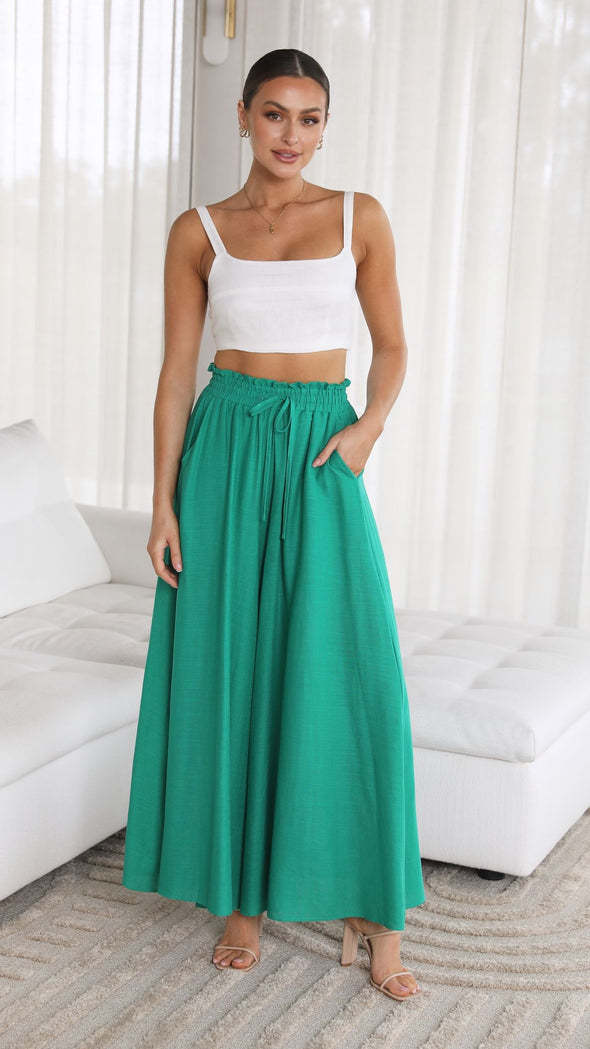 Stella | Pantaloni palazzo freschi e confortevoli a gamba larga