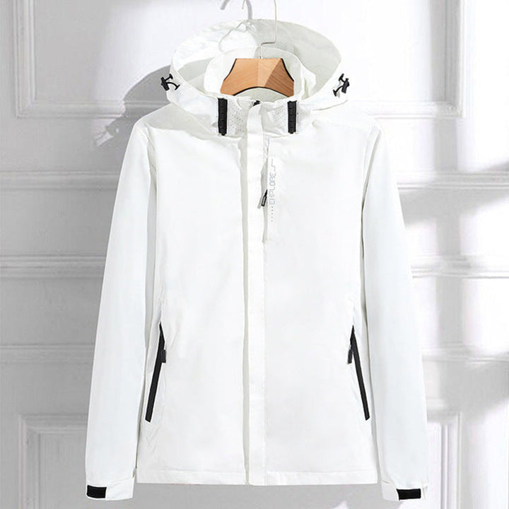 Amelia | Stylish and Reliable Hooded Waterproof Rain Jacket
