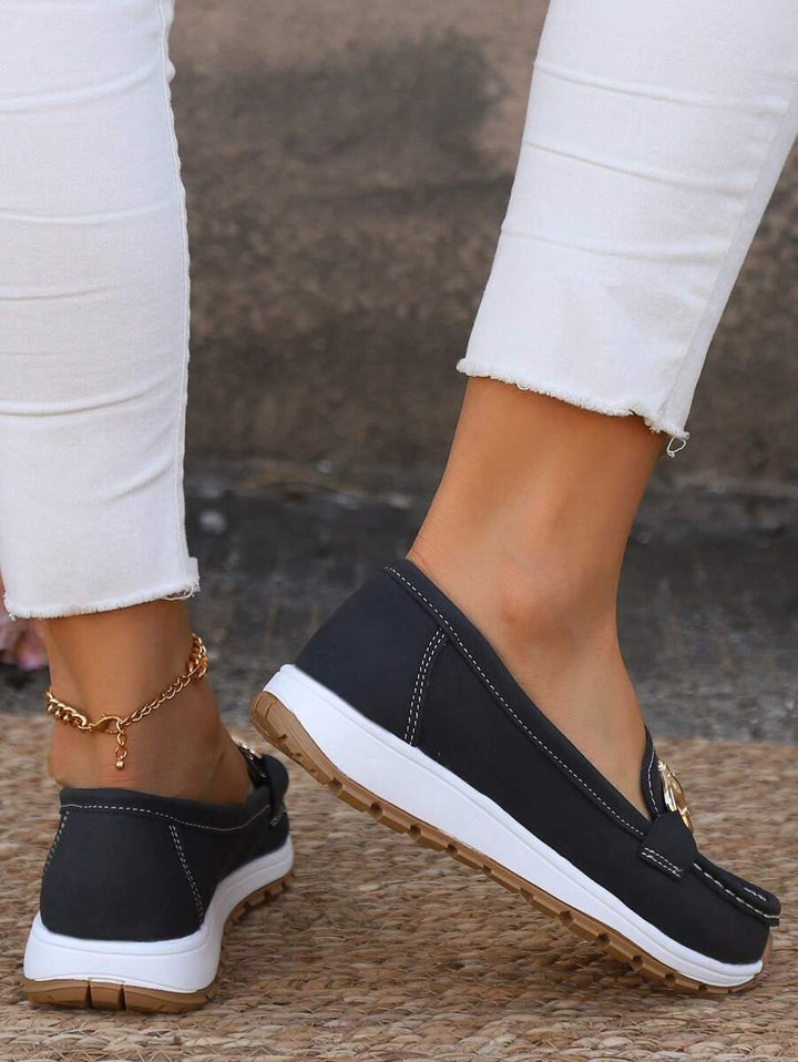 Julia | Zeitlose und bequeme orthopädische Slip-on-Loafer