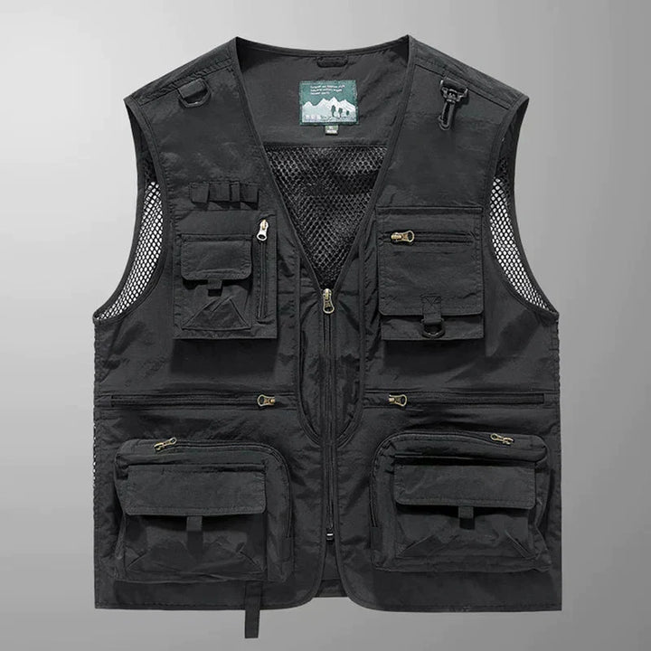 Hunter | Funktionale und strapazierfähige Outdoor-Cargoweste mit mehreren Taschen