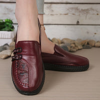 Martina | Stylish and Supportive Cushioned Leather Loafers