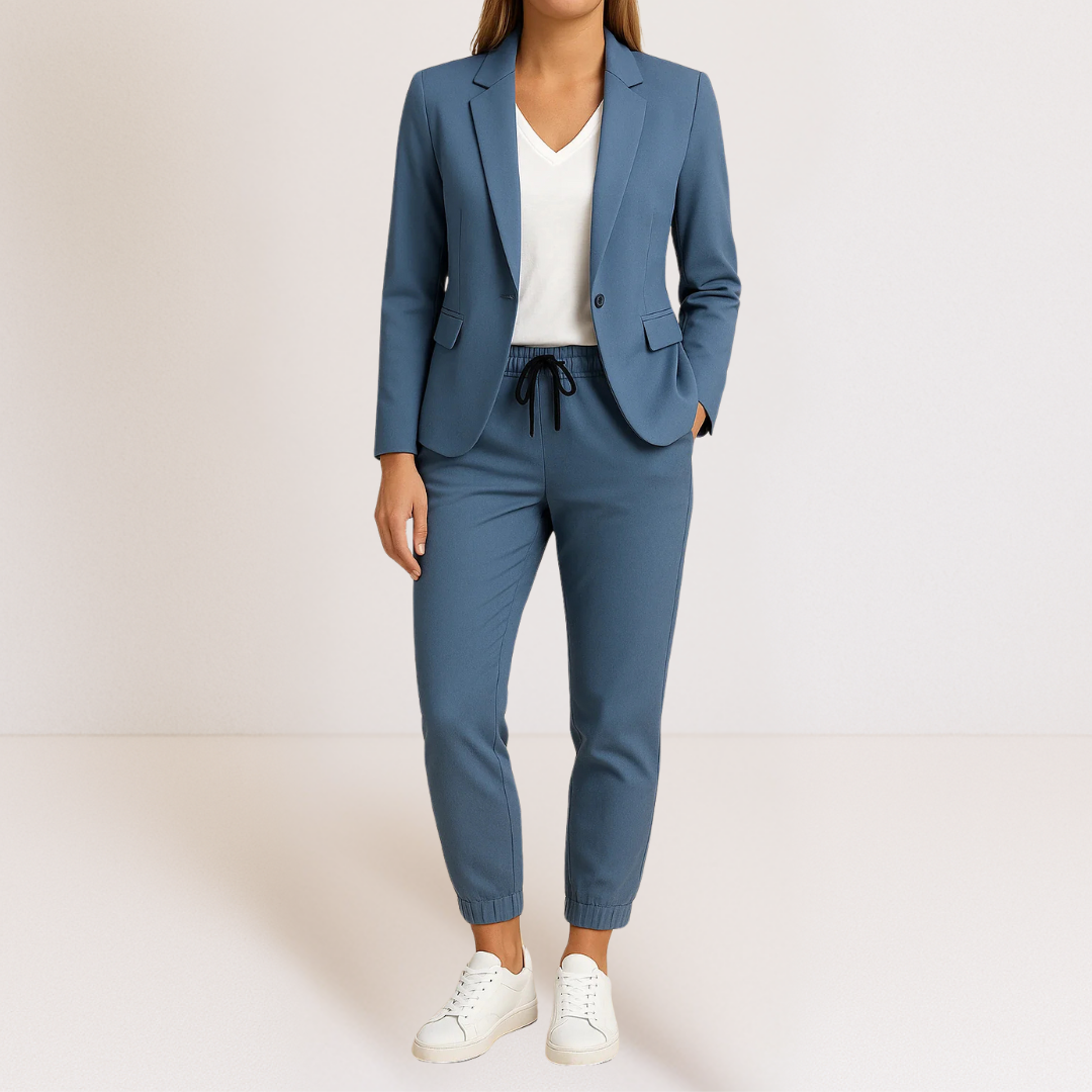 Seraphina | Ensemble deux pièces blazer et jogger pour femme