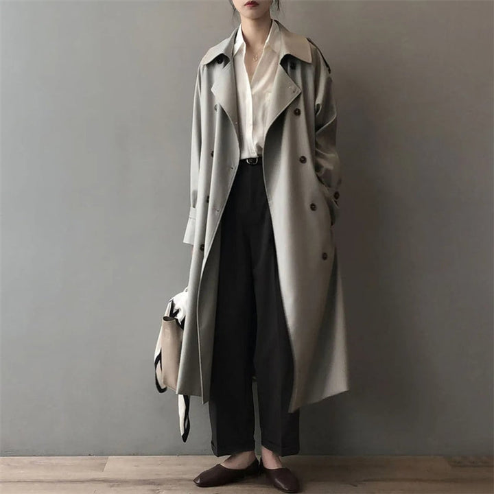 Elizabeth | Trench doppiopetto classico e idrorepellente