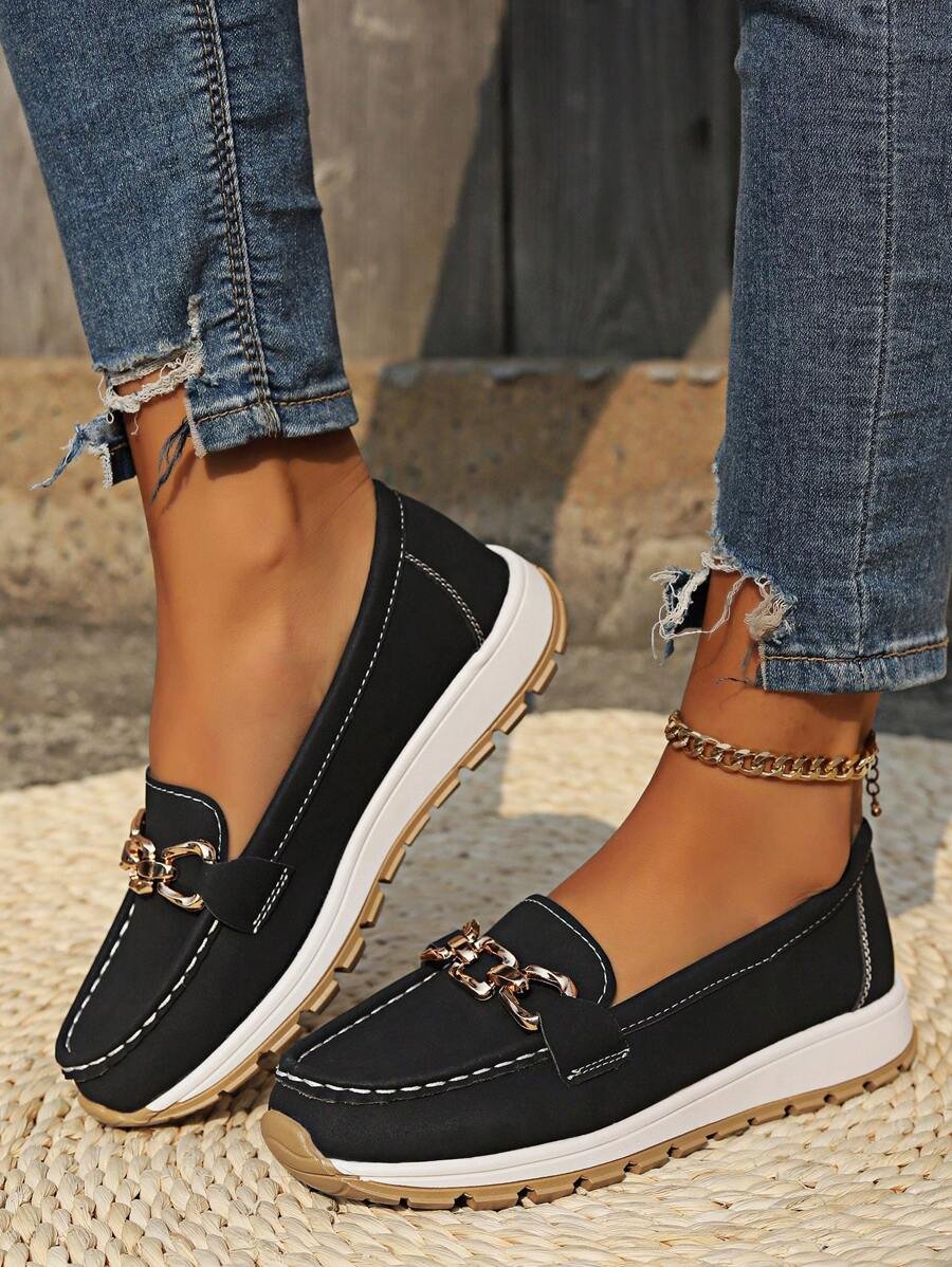 Julia | Zeitlose und bequeme orthopädische Slip-on-Loafer