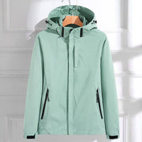 Amelia | Stylish and Reliable Hooded Waterproof Rain Jacket