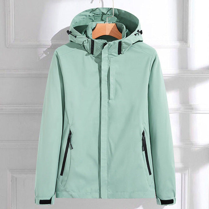 Amelia | Stylish and Reliable Hooded Waterproof Rain Jacket