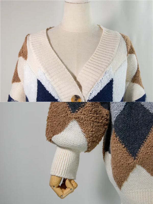 Sofia | Soft And Elegant Oversized Button Knit Cardigan