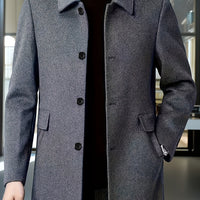 Matteo | Eleganter einreihiger Trenchcoat für mühelosen Stil