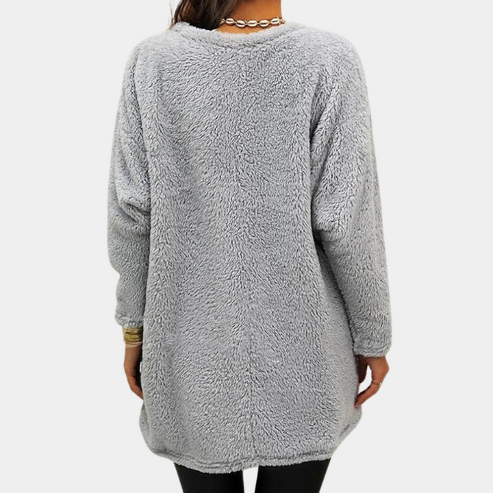 Angelika | Sweat-shirt décontracté et confortable avec poches