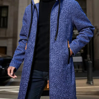 Alex | Warmer und praktischer Trenchcoat mit Kapuze