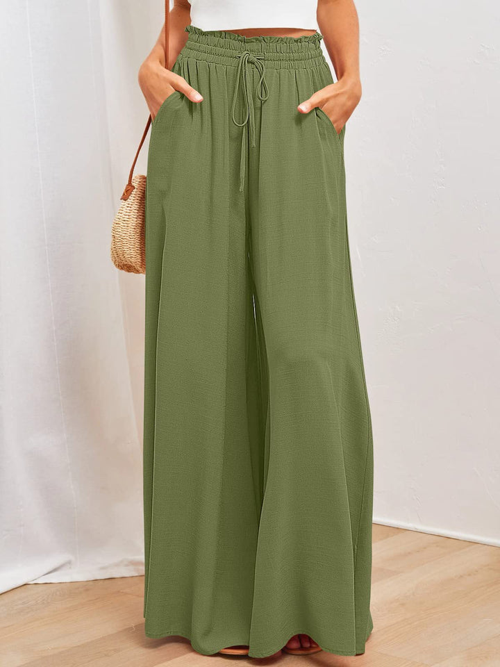 Stella | Pantaloni palazzo freschi e confortevoli a gamba larga