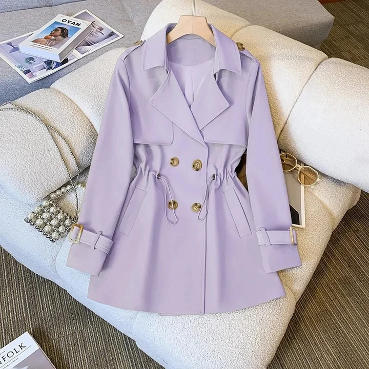 Sophia | Refined And Cozy Autumn Trench Coat