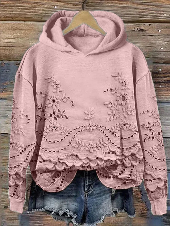 Regine | Floral Hoodie for Women – Cozy & Stylish