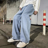 Lucas | Relaxed And Modern Wide-Leg Baggy Jeans