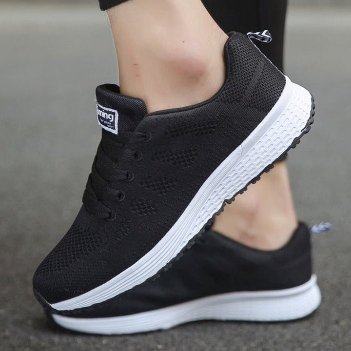 Sarah | Sneakers ortopediche con lacci, alla moda e traspiranti