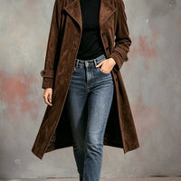 Freya | Elegant and Versatile Longline Trench Coat